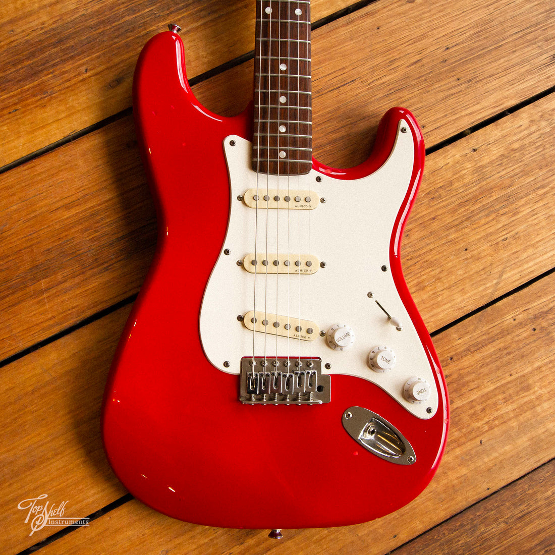 Squier Bullet Strat Fiesta Red 2015