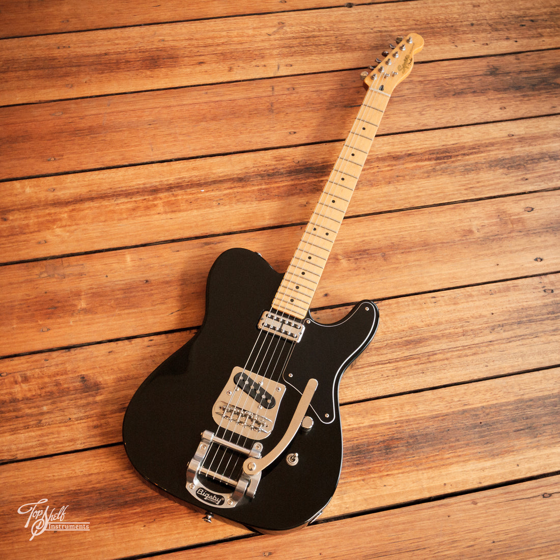 Squier Vintage Modified Cabronita Telecaster Bigsby Black 2013