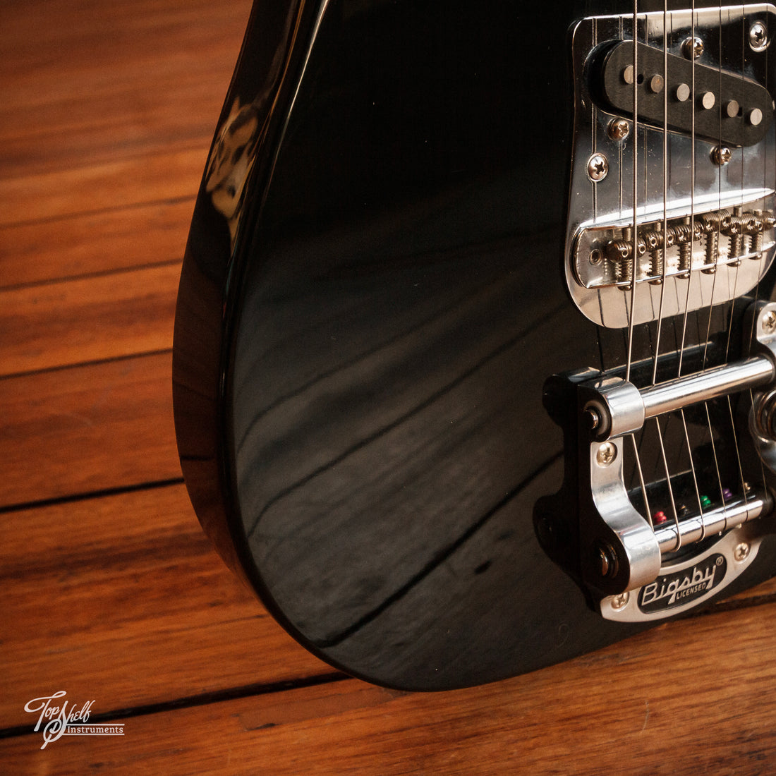 Squier Vintage Modified Cabronita Telecaster Bigsby Black 2013