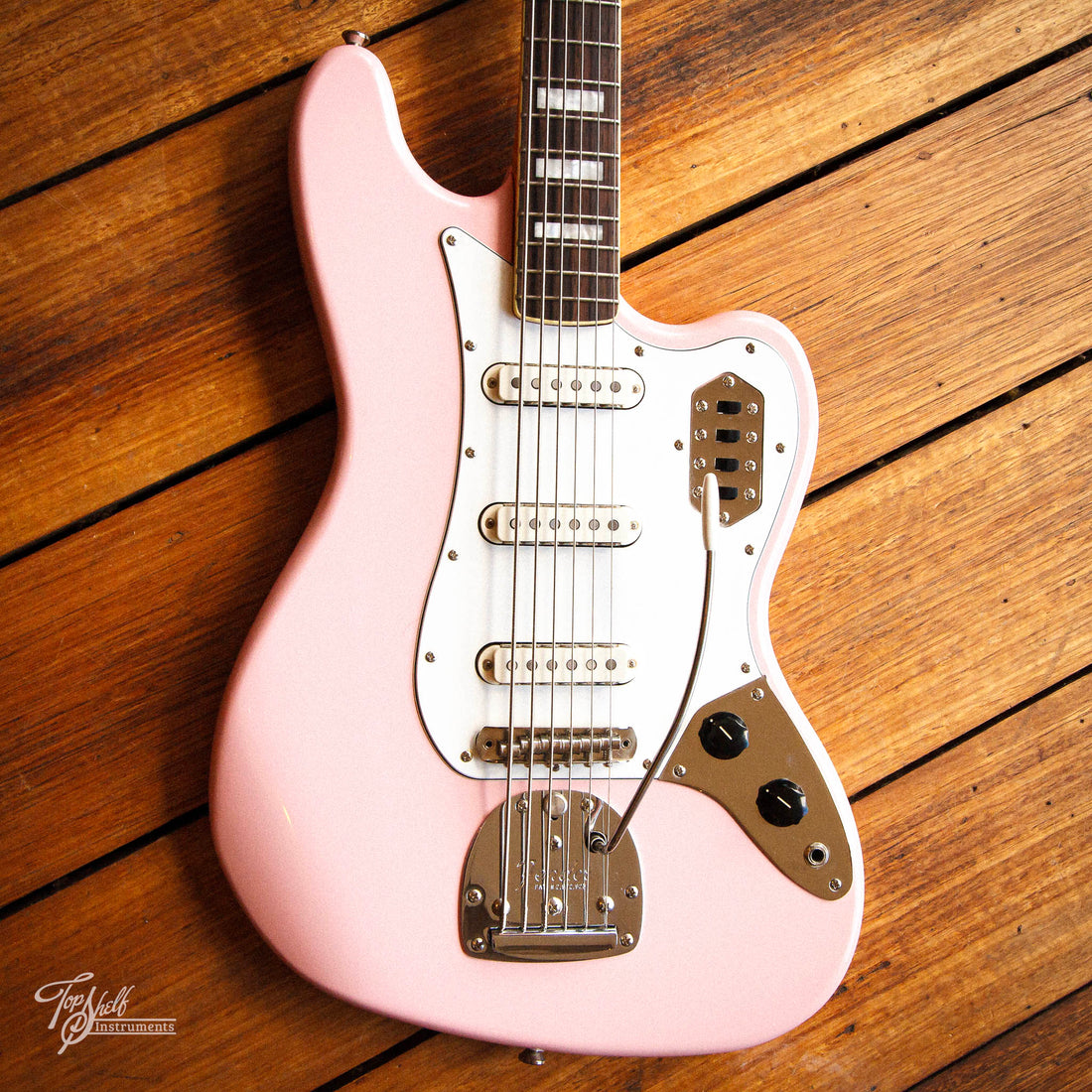 Squier Classic Vibe Bass VI FSR Shell Pink 2021