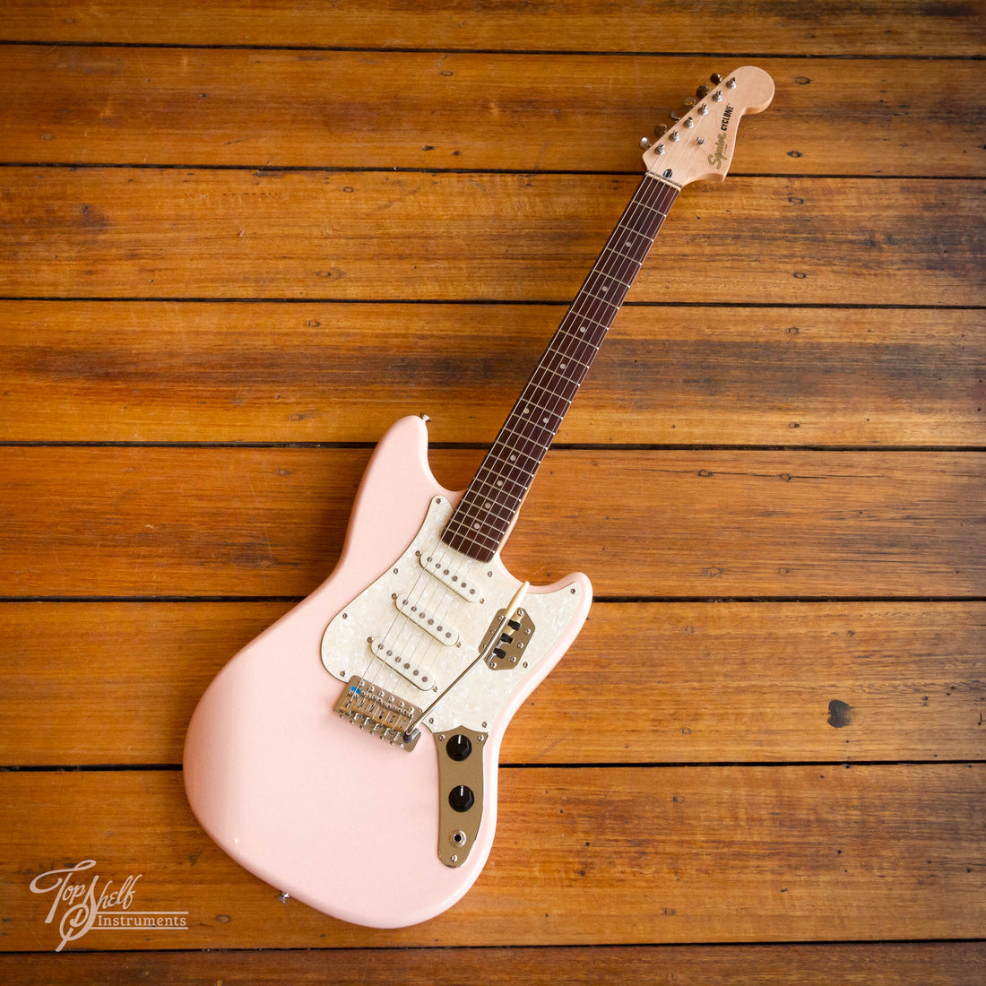 Squier Paranormal Cyclone Shell Pink 2020