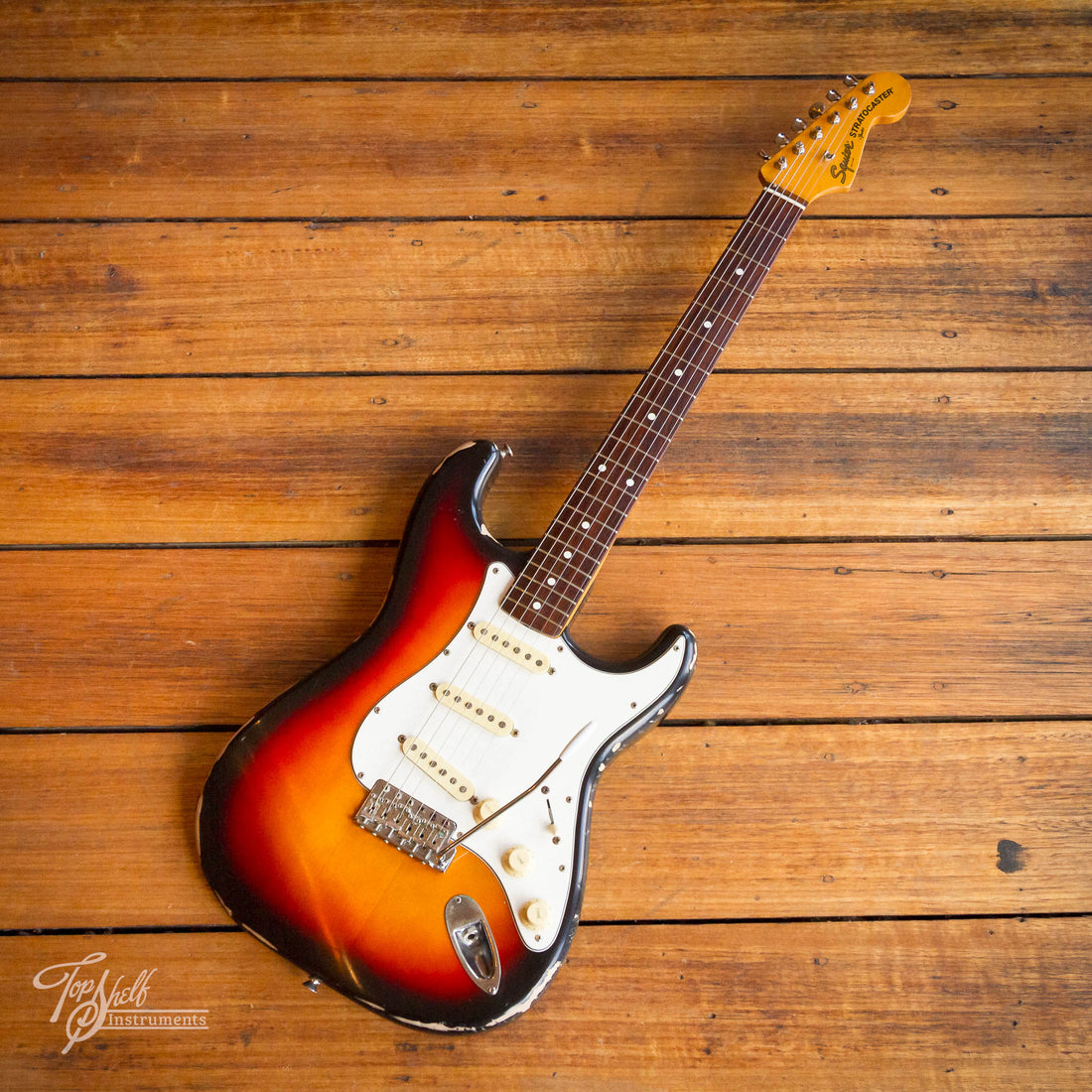 Squier Japan Stratocaster SST50 Sunburst 1983 JV Serial