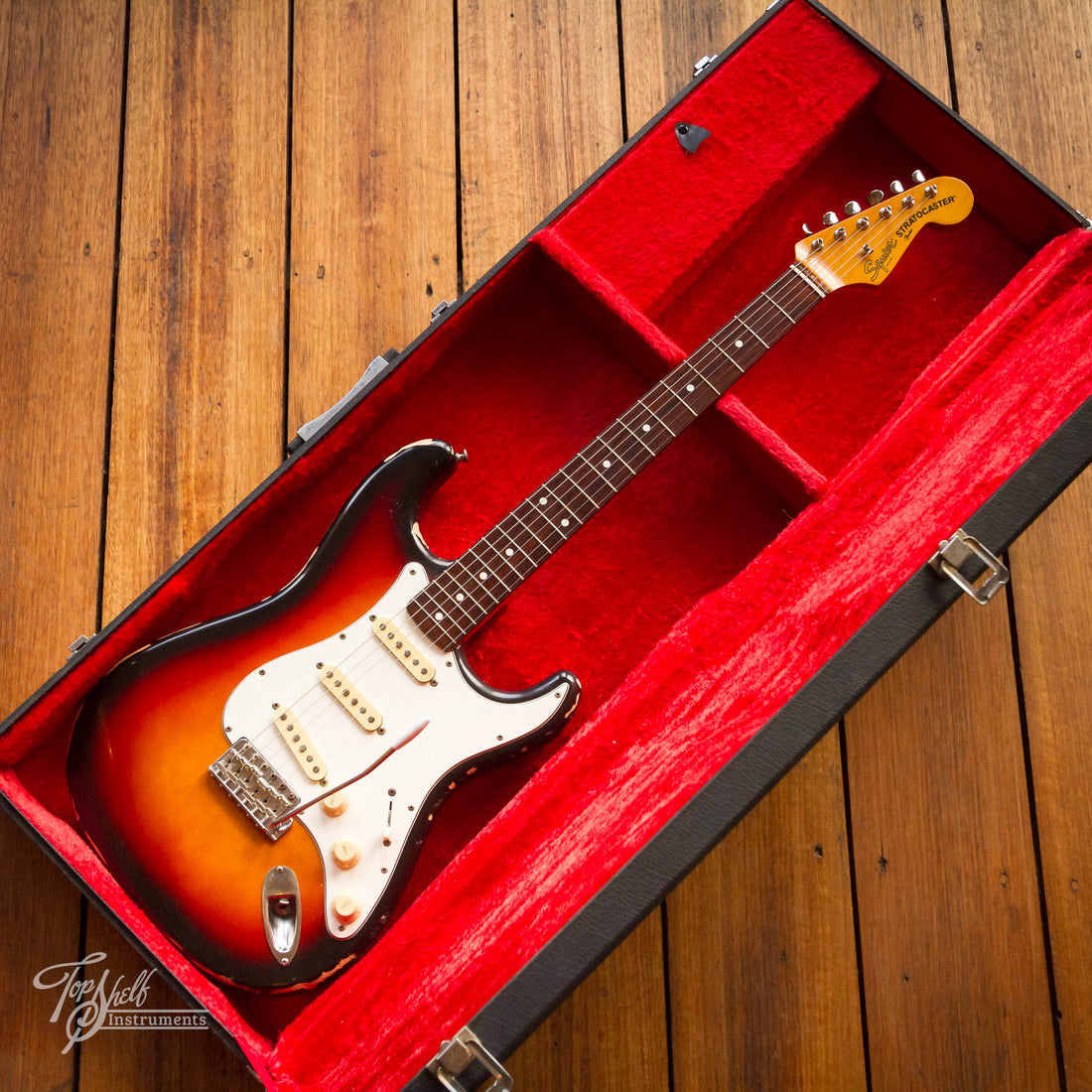 Squier Japan Stratocaster SST50 Sunburst 1983 JV Serial