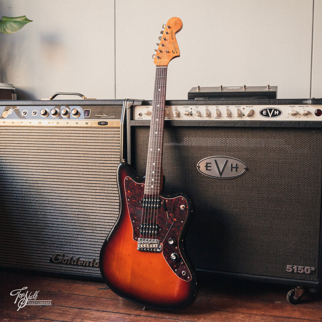 Squier Japan Vista Series Jagmaster Sunburst 1997