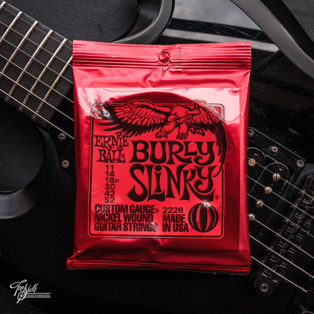 Ernie Ball 2226 Nickel Burly Slinky Electric Guitar Strings (11-52)