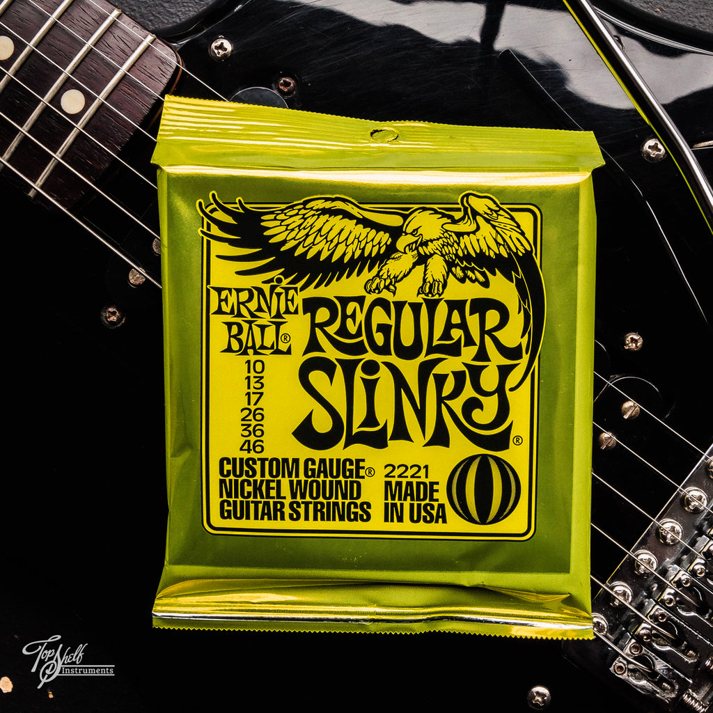 Ernie Ball 2221 Regular Slinky Electric Guitar Strings (10-46)