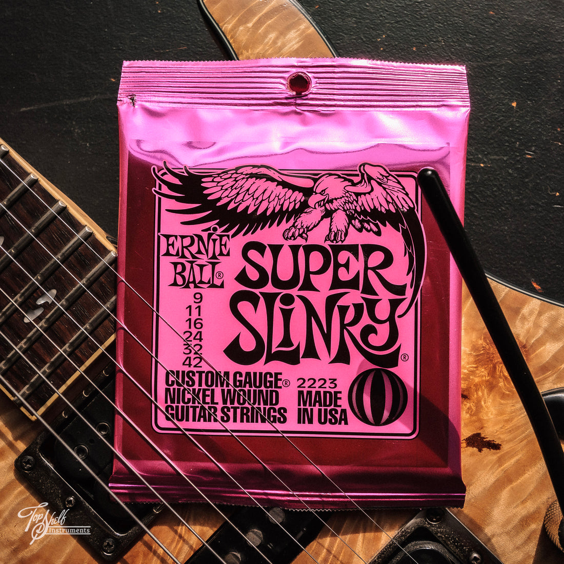 Ernie Ball 2223 Super Slinky Electric Guitar Strings (09-42)