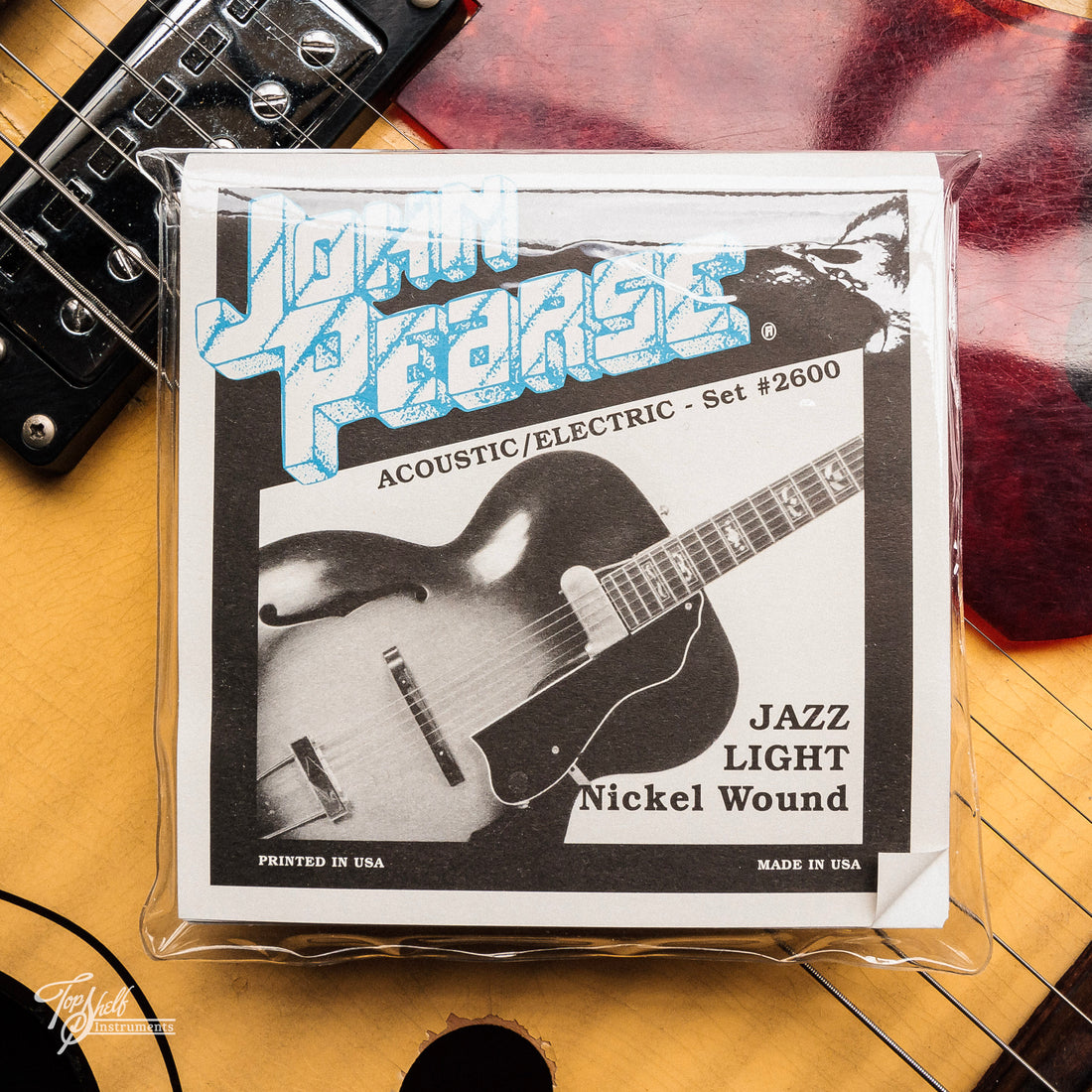 John Pearse #2600 11-50 Jazz Light Nickel Wound Electric Guitar Strings