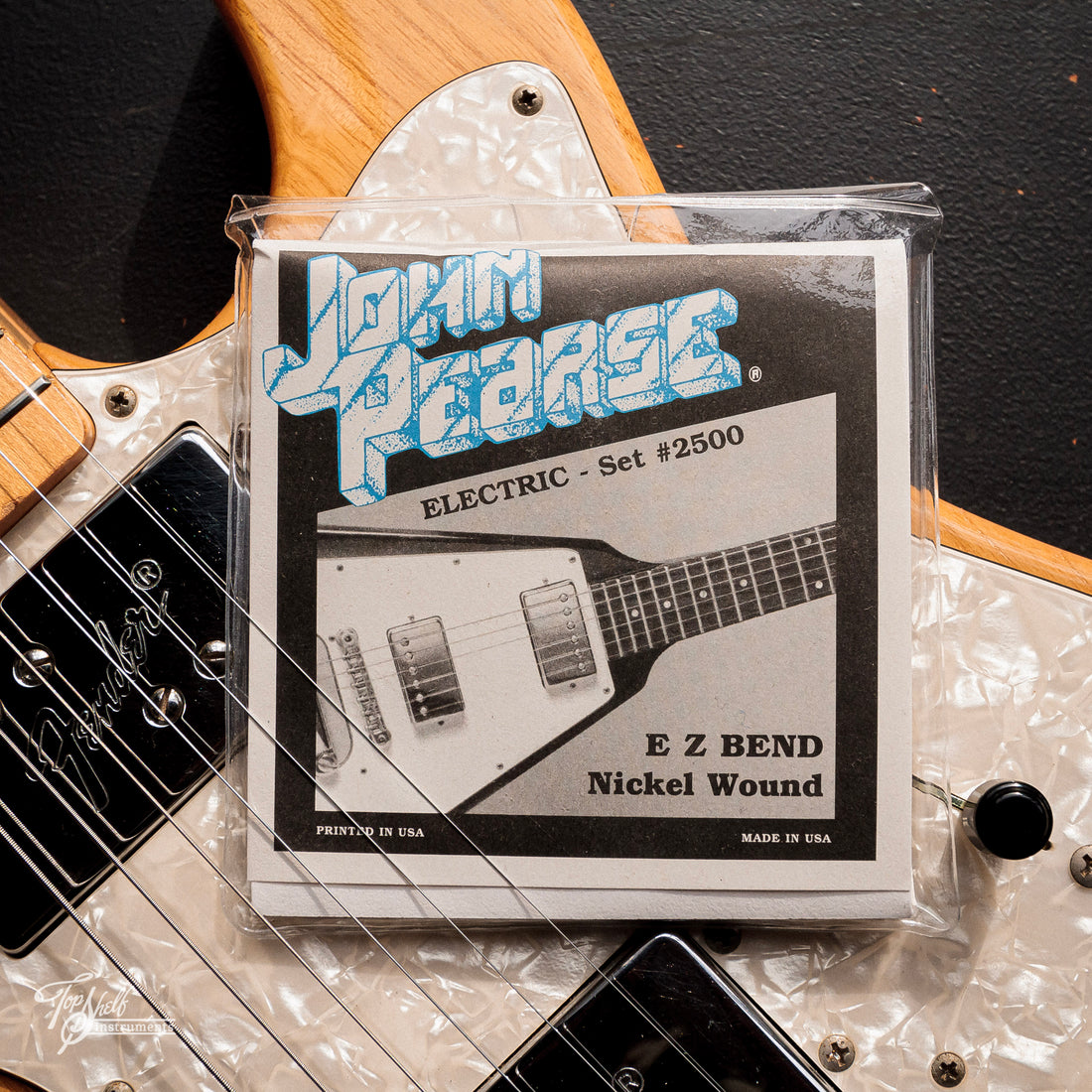 John Pearse #2500 10-46 E Z Bend Nickel Wound Electric Guitar Strings