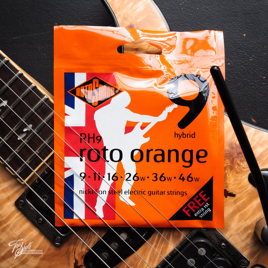 RotoSound RH9 Roto Orange 9-46 Hybrid Electric Guitar Strings