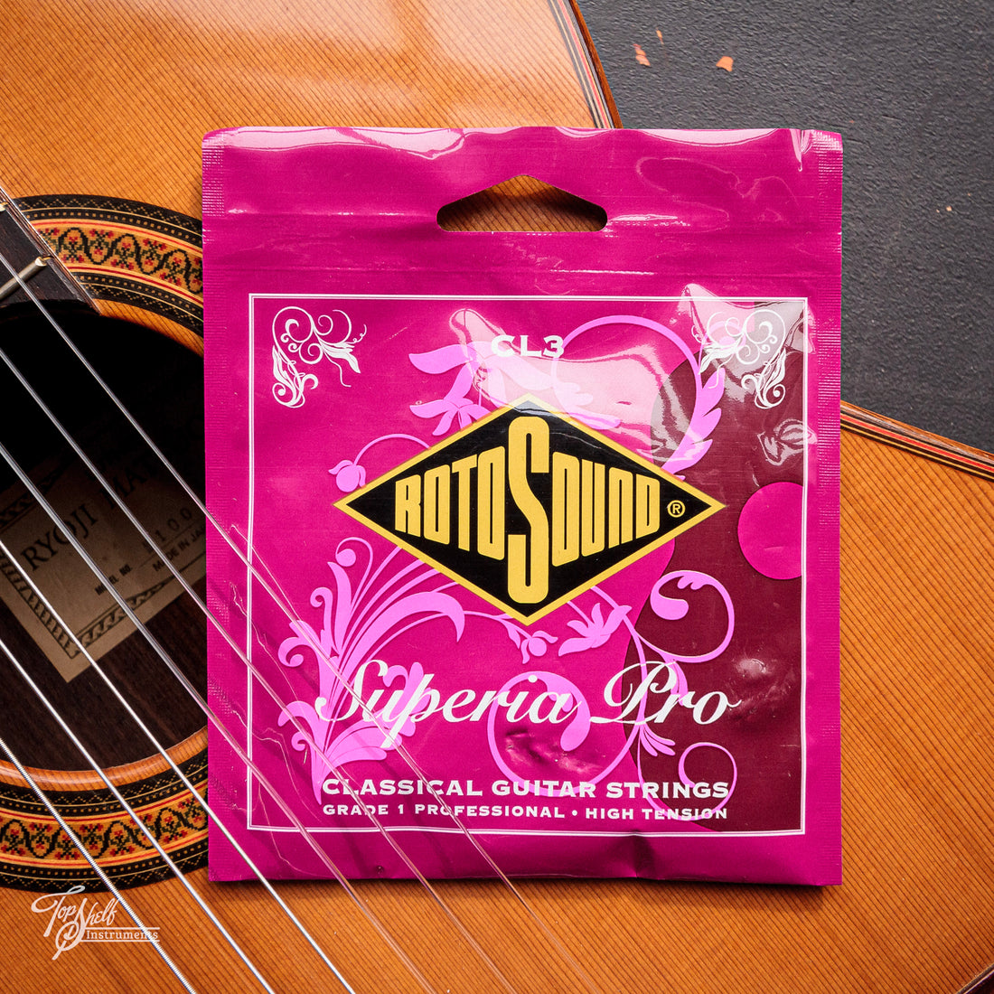 RotoSound CL3 Superia Pro 28-46 High Tension Ball End Classical Acoustic Guitar Strings