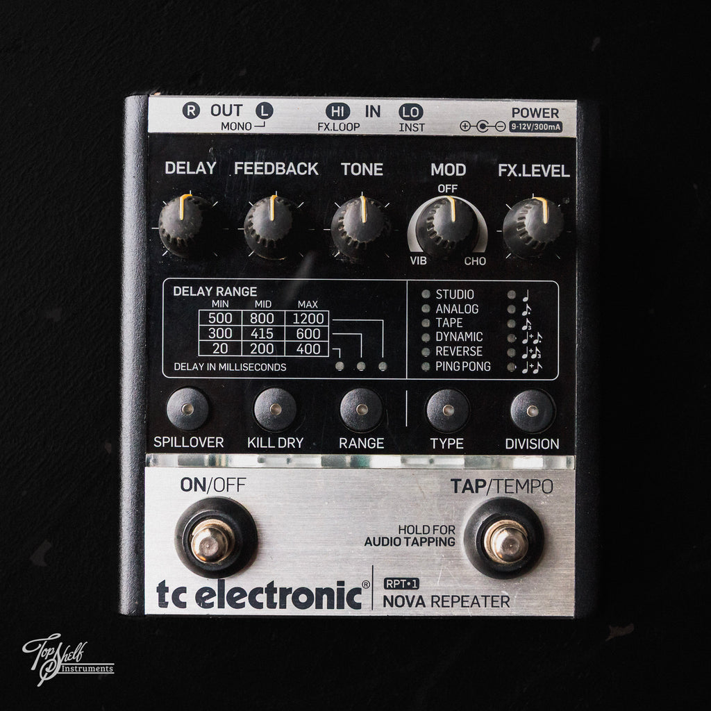 TC Electronic RPT-1 Nova Repeater Delay Pedal