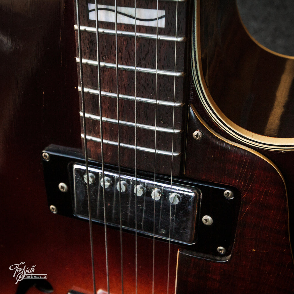 Teisco Model 14 Hollow Body Sunburst 1967