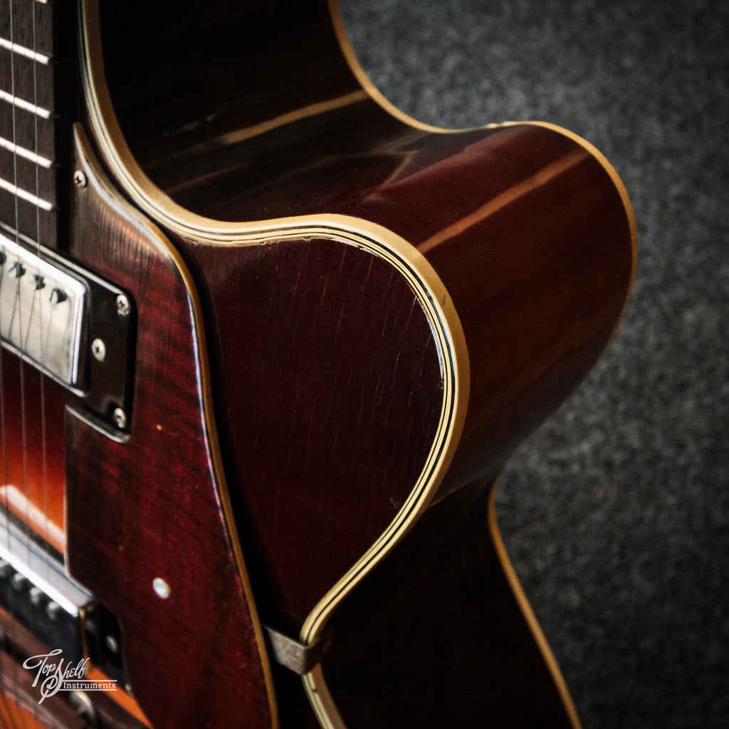 Teisco Model 14 Hollow Body Sunburst 1967