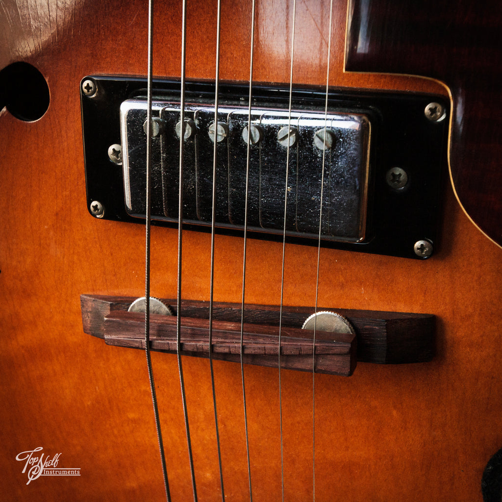 Teisco Model 14 Hollow Body Sunburst 1967