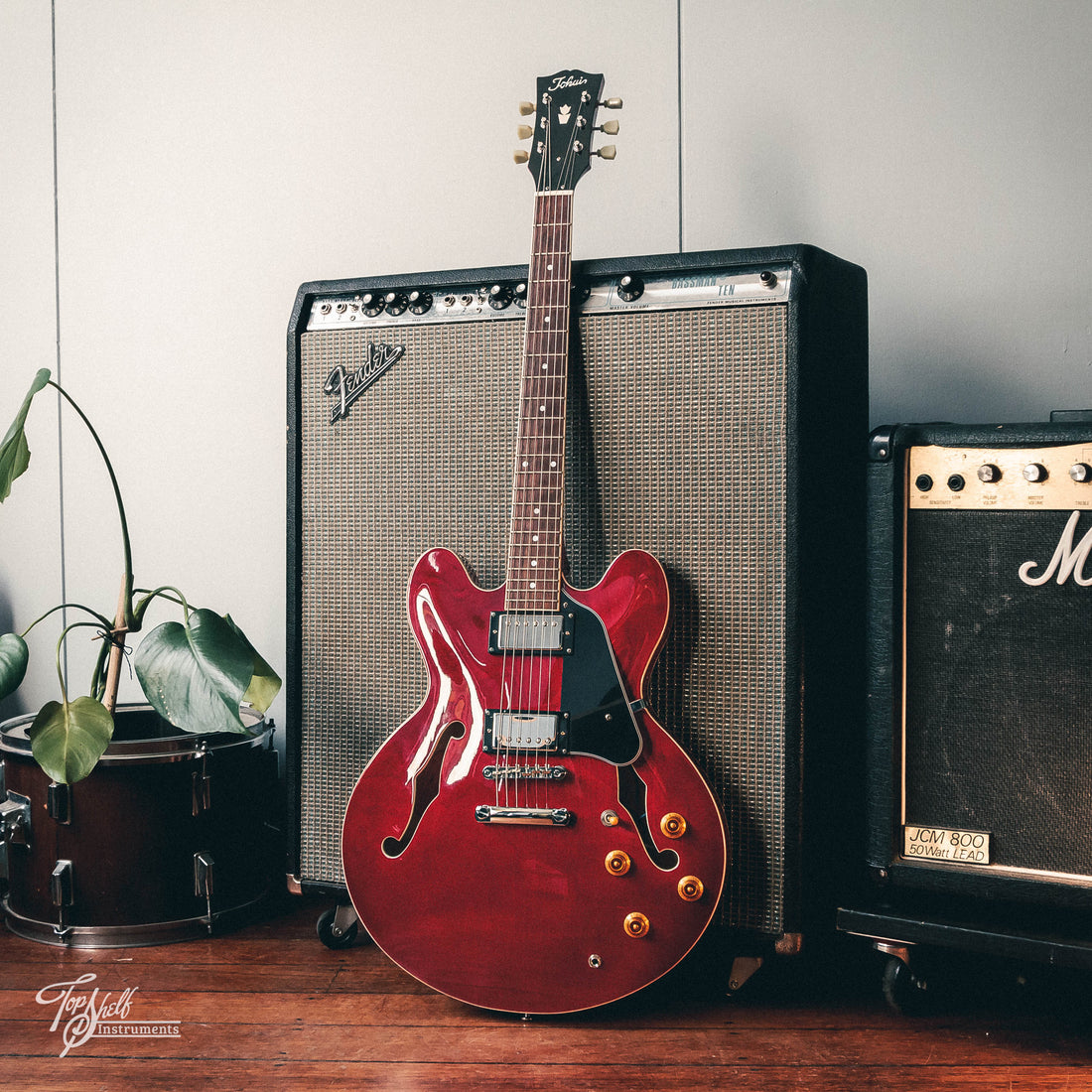 Tokai Traditional Series ES-78 Transparent Red 2018