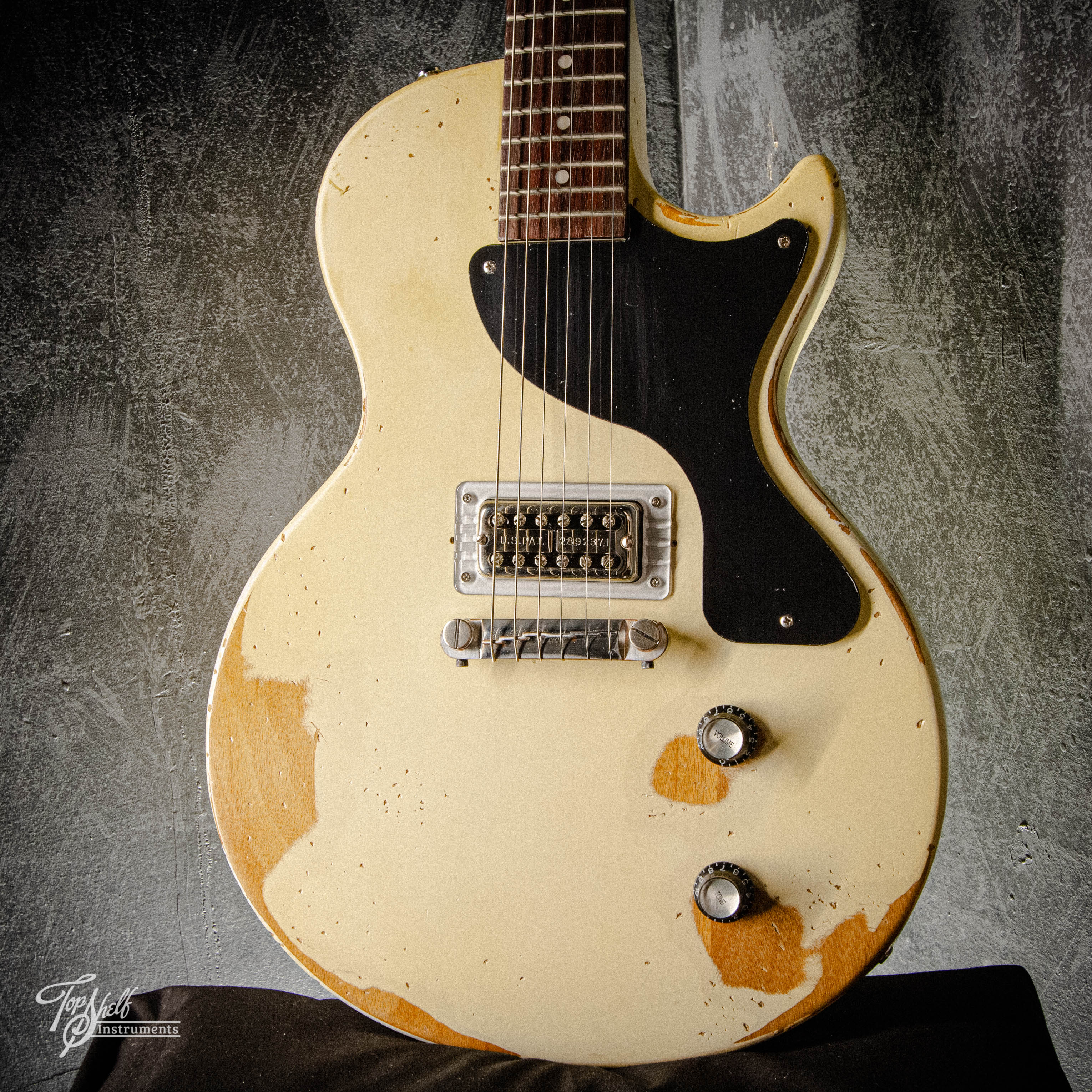 Tokai Traditional Series LSJ-54 x Leadbetter Rabid Dog Relic White 201 ...