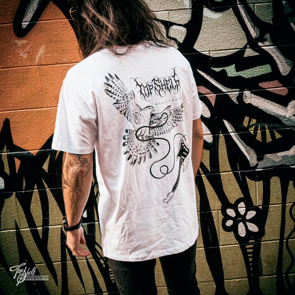 Limited Release #2120 'Free Bird' T/S Tee White Unisex