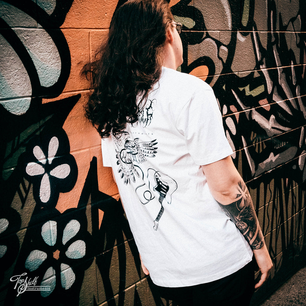 Limited Release #2120 'Free Bird' T/S Tee White Unisex