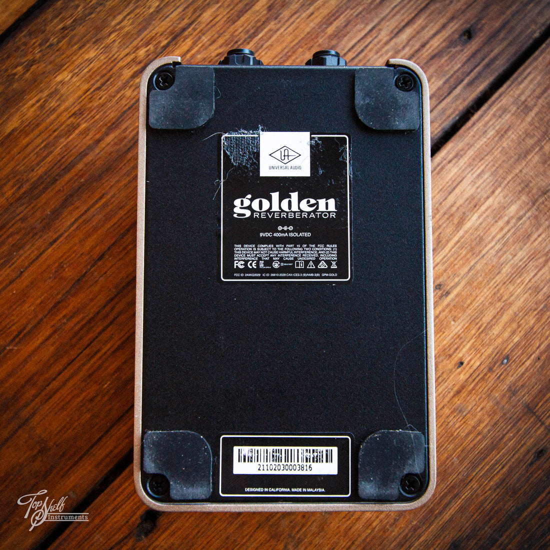 Universal Audio Golden Reverberator Pedal