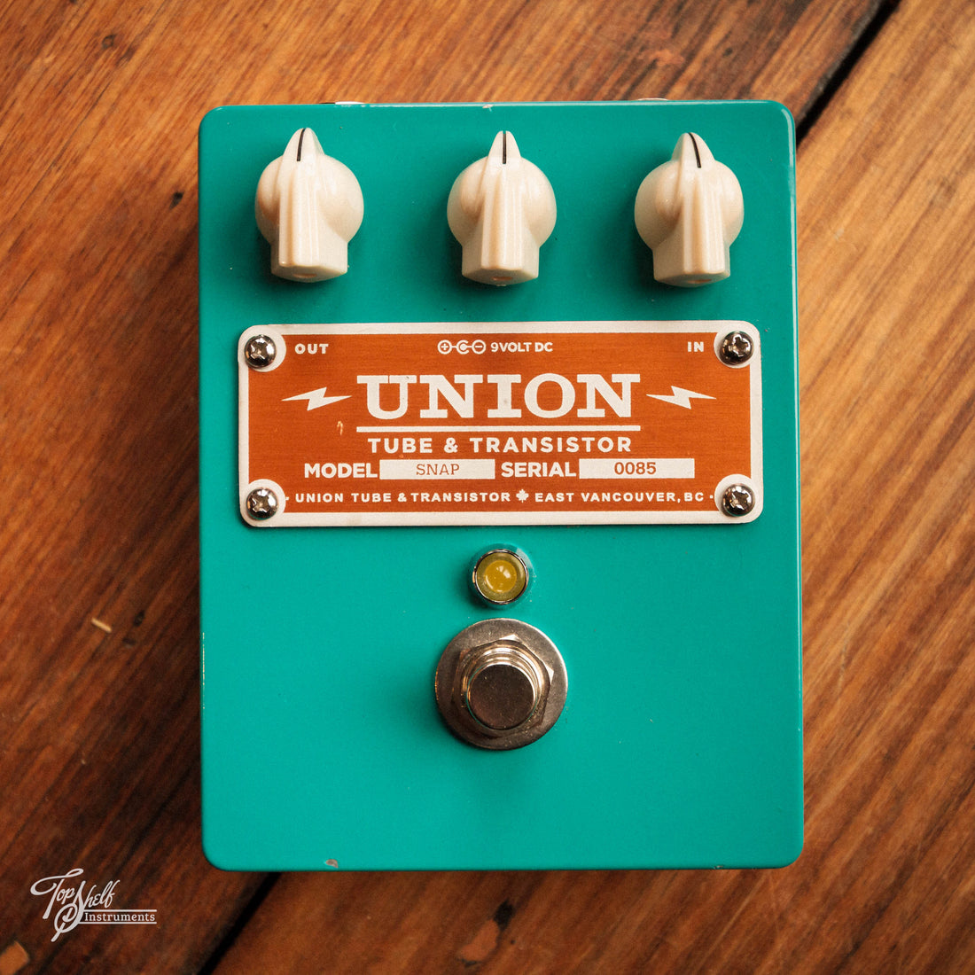 Union Tube & Transistor Snap Treble Booster Pedal