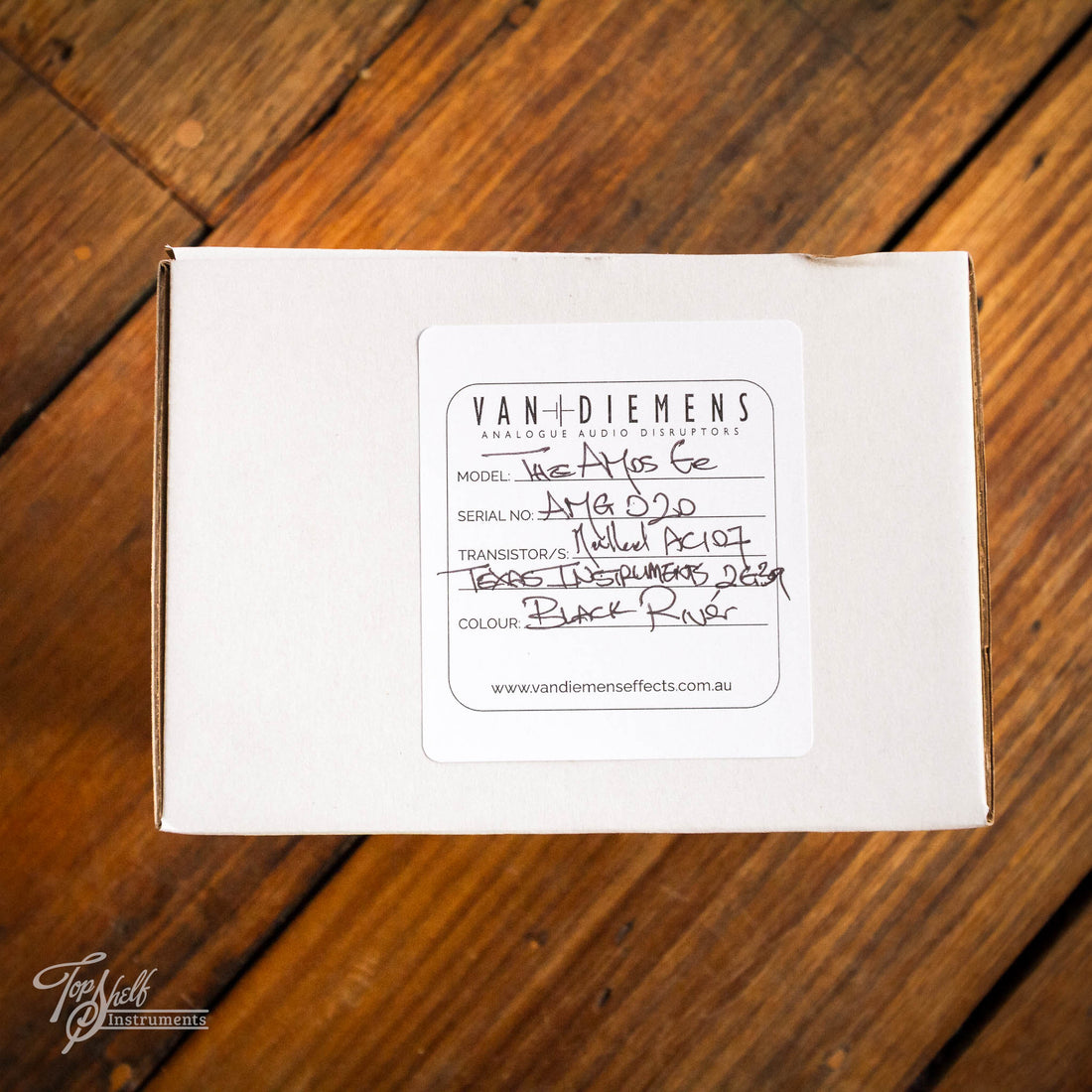Van Diemens Analogue Audio Disruptors The Amos Ge Fuzz Pedal
