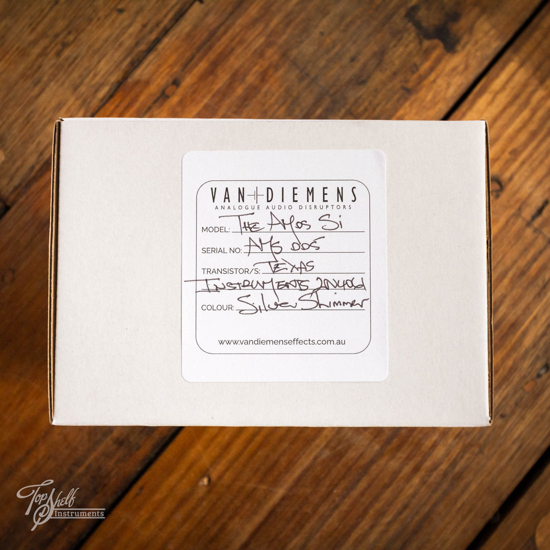 Van Diemens Analogue Audio Disruptors The Amos Si Fuzz Pedal