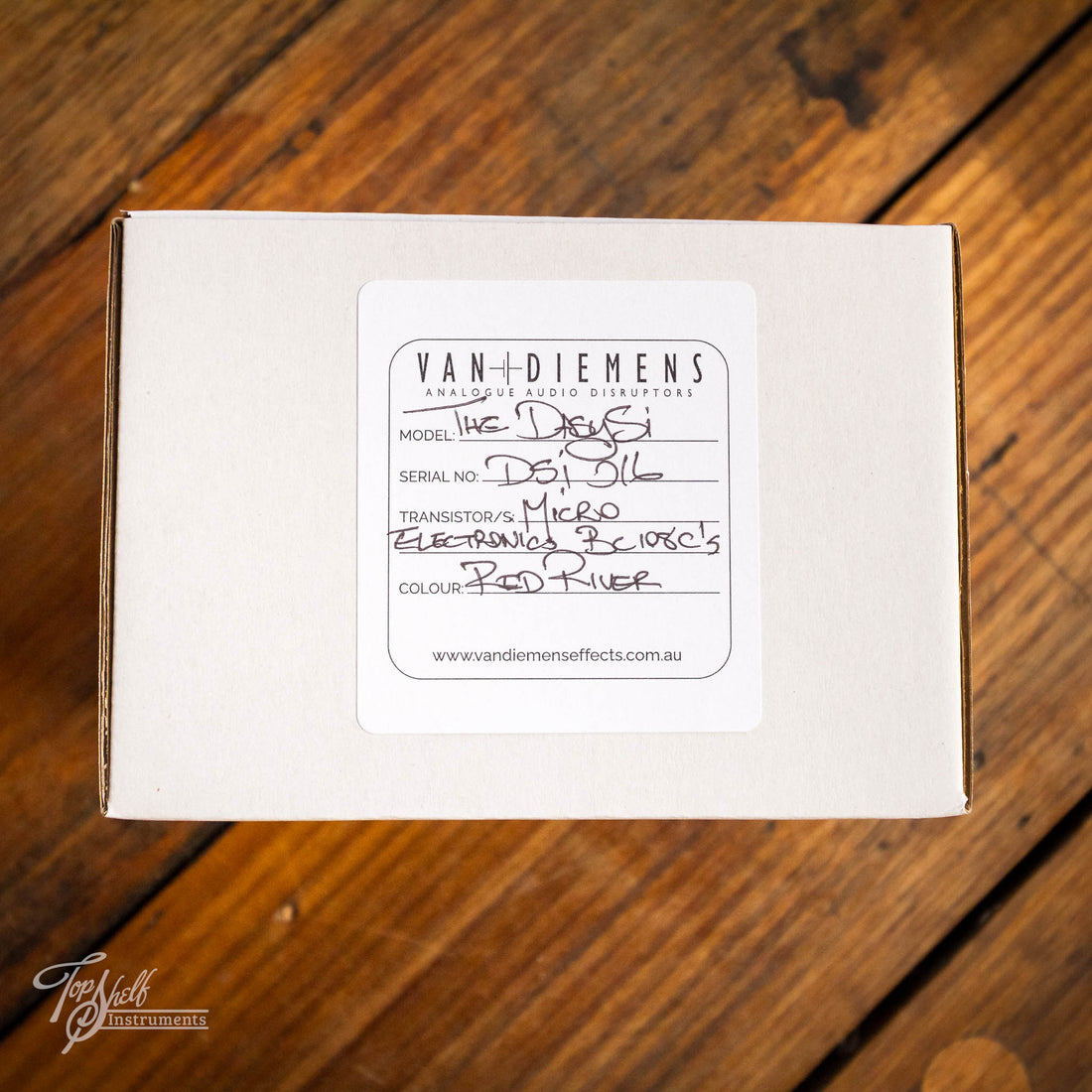Van Diemens Analogue Audio Disruptors The Dasy Si Fuzz Pedal