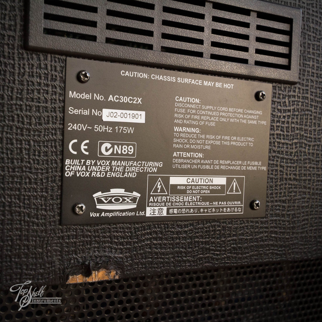 Vox AC30C2X 30W 2x12" Guitar Combo Amp