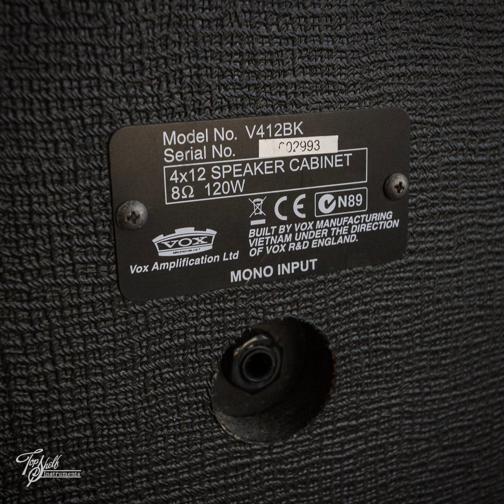 Vox V412BK 4x12