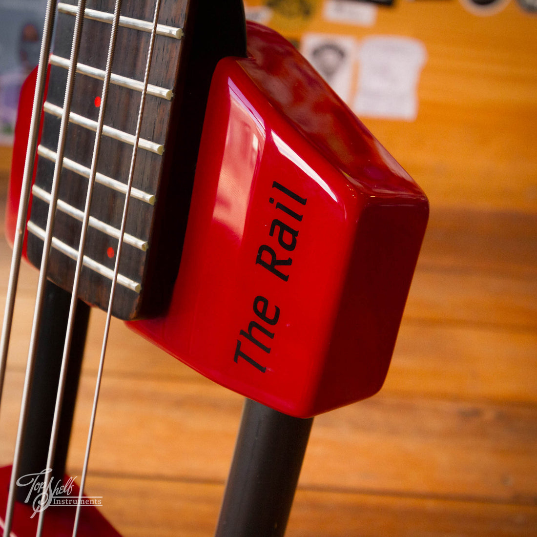 Westone The Rail Bass Red 1985