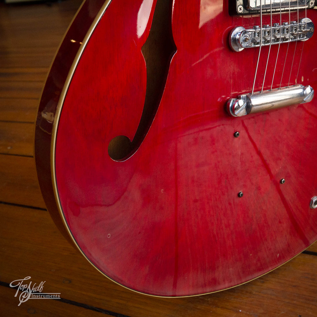 Yamaha SA700 Super Axe Persimmon Red 1978