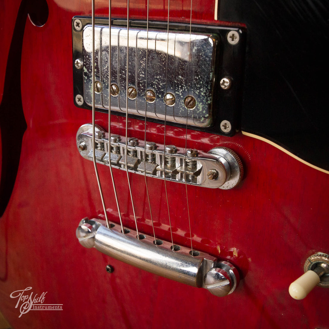 Yamaha SA700 Super Axe Persimmon Red 1978