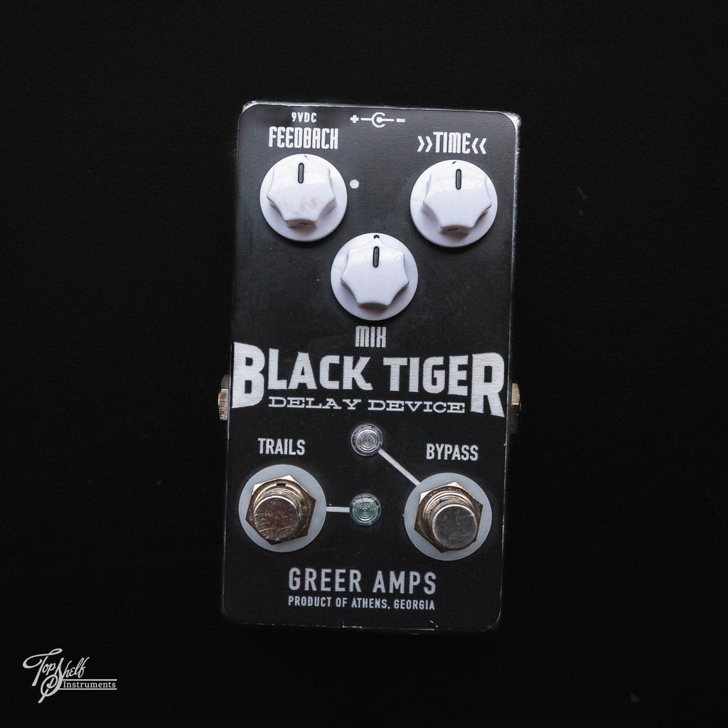 Greer Amps Black Tiger Delay Device Pedal