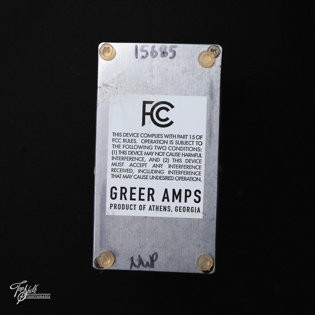 Greer Amps Black Tiger Delay Device Pedal