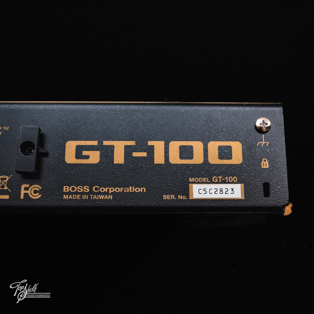boss gt 100 multi effects pedal Boss GT-100 Multi-Effects Processor Pedal – Topshelf Instruments