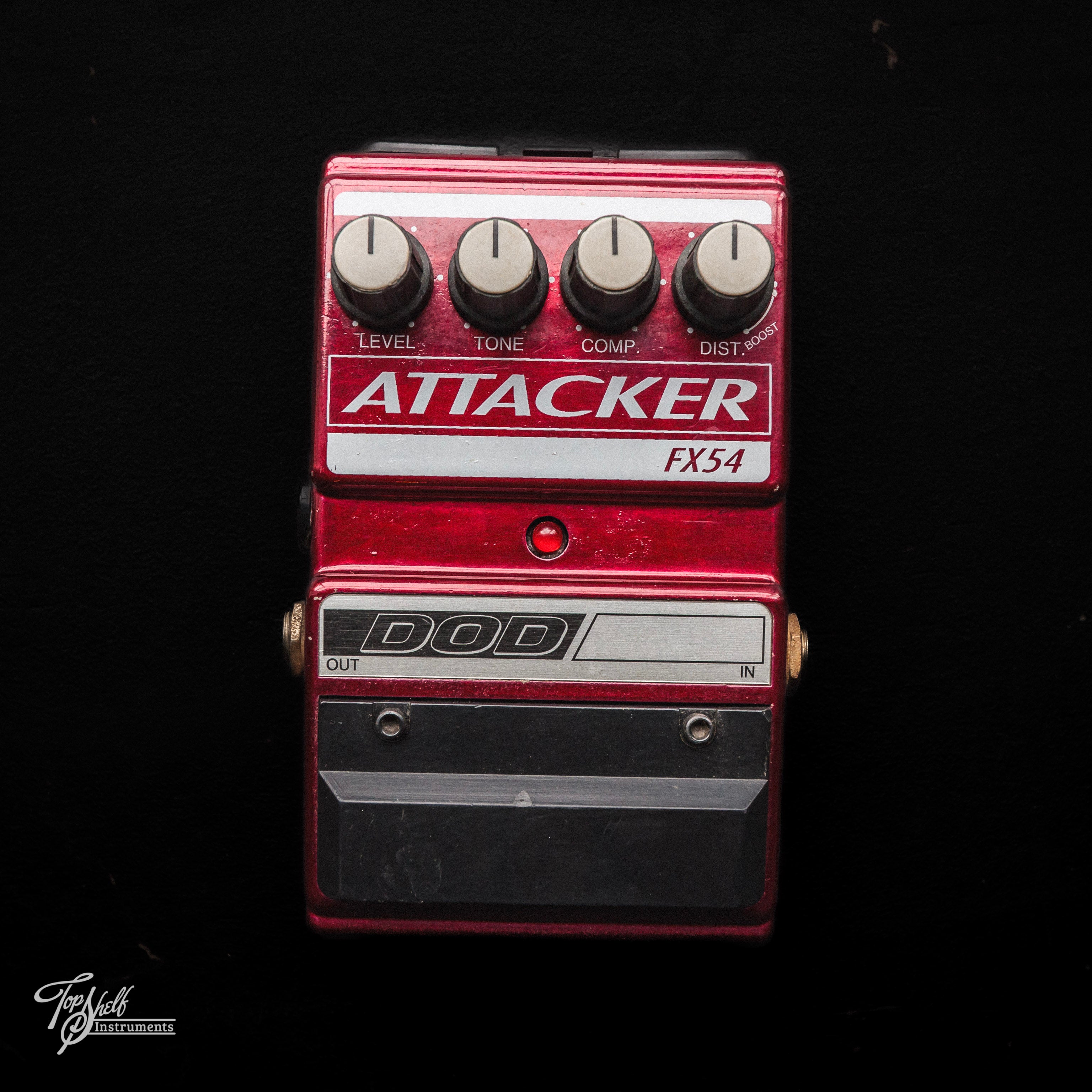DOD FX54 Attacker Compressor/Distortion Pedal – Topshelf Instruments