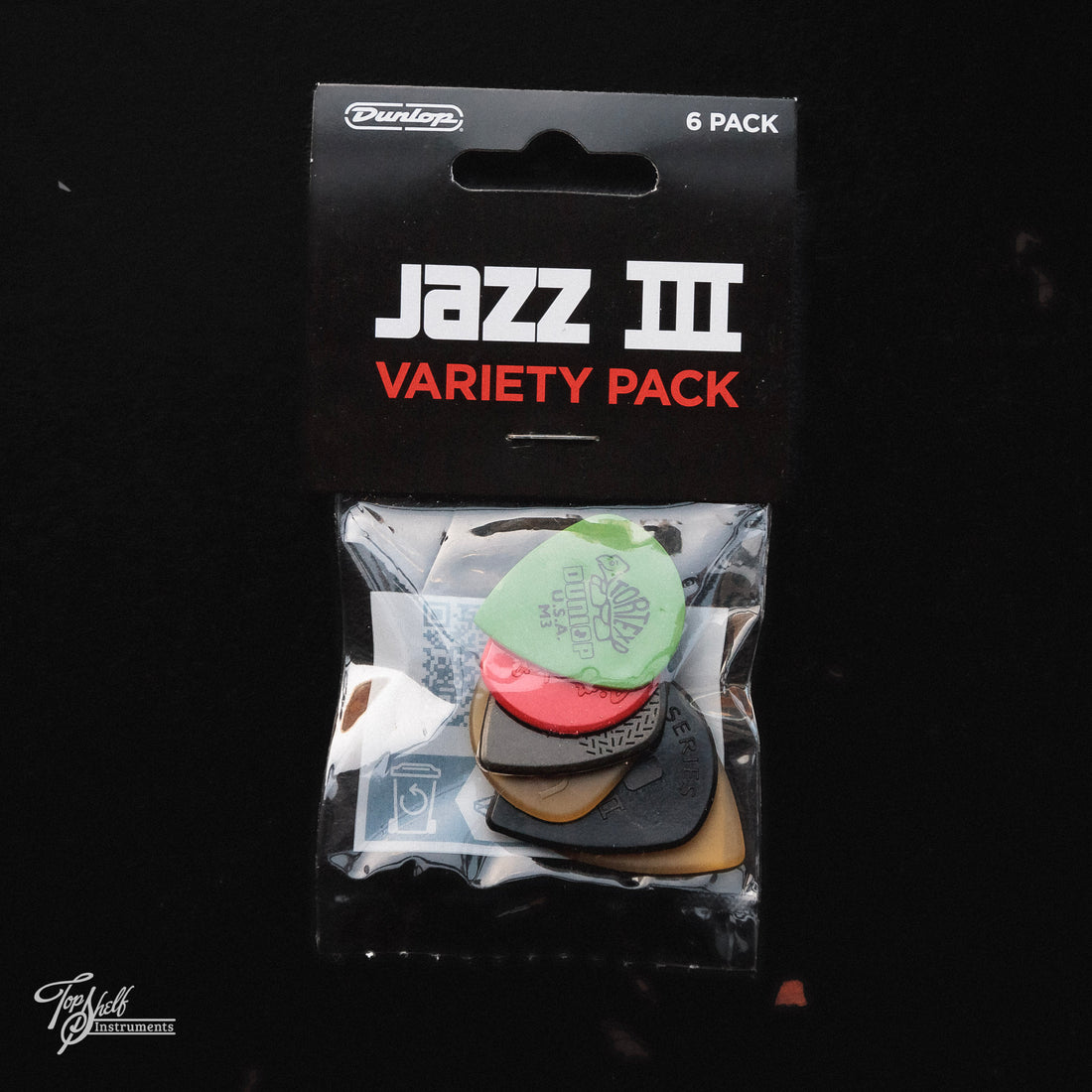 Dunlop JPJT6 Jazz 3 Variety Pack