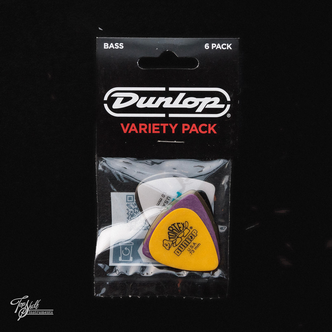 Dunlop JPVP117 Bass Pick Variety Pack 6-Pack