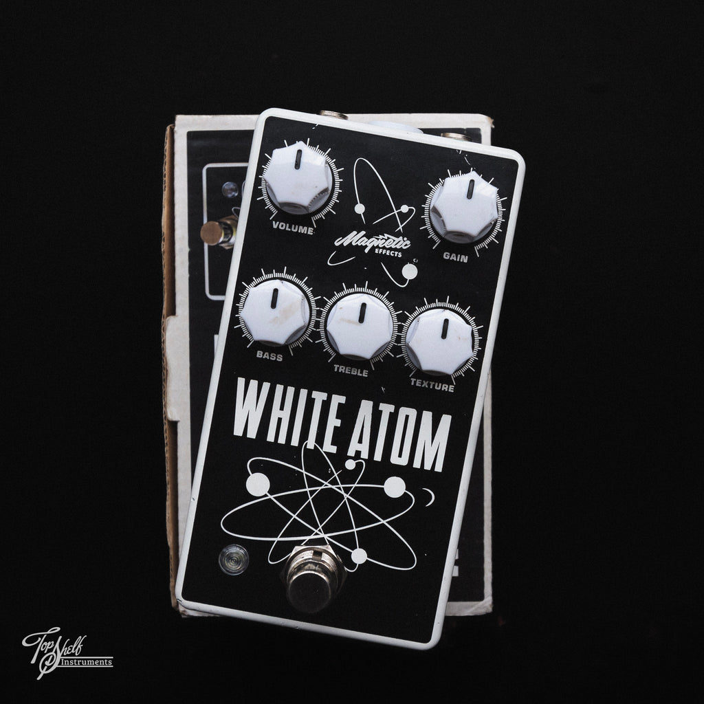 Magnetic Effects White Atom V3 Fuzz Pedal