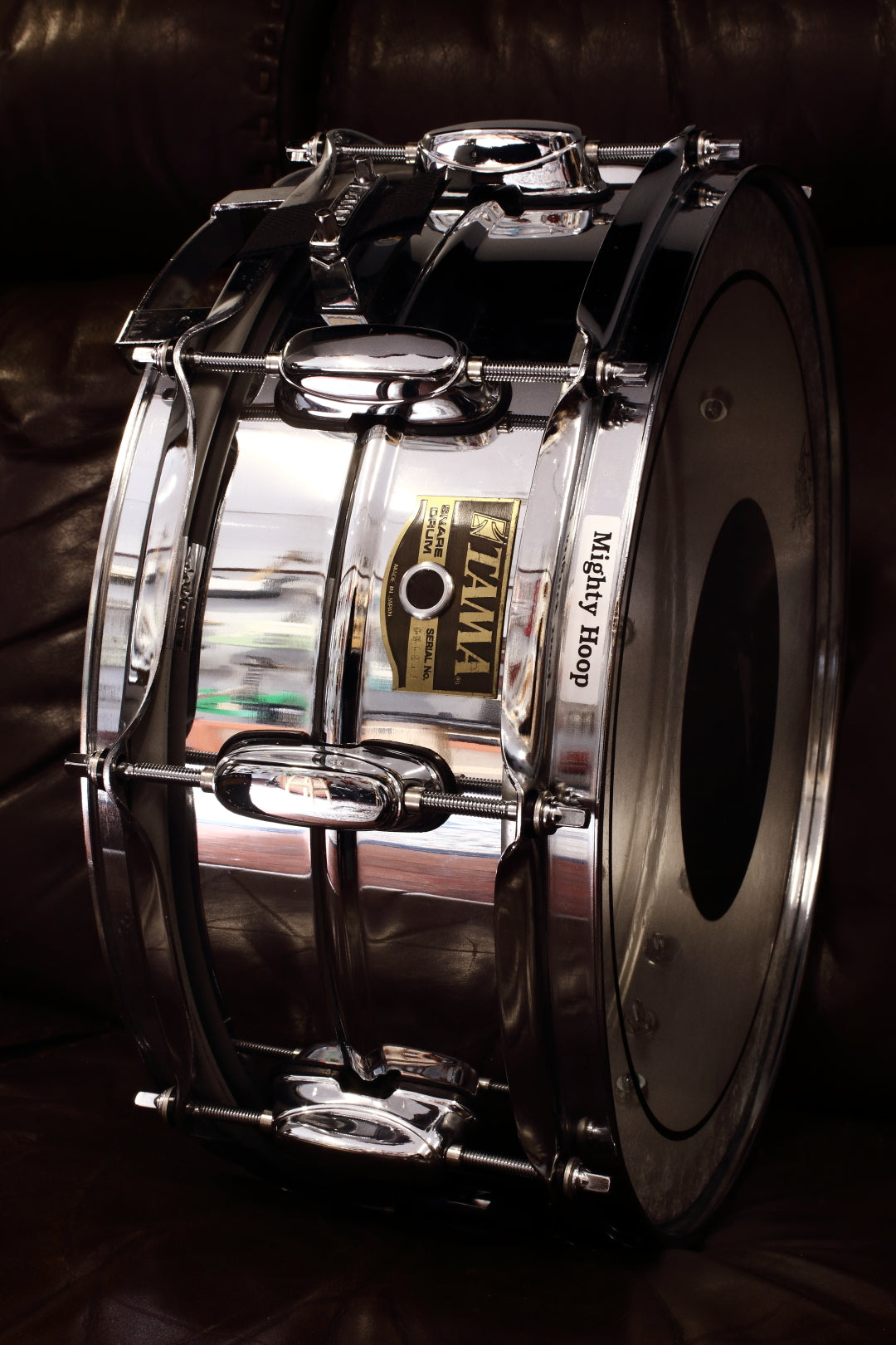 TAMA Japan Powermetal PS-255 14x5.5 Stainless Steel Snare Drum