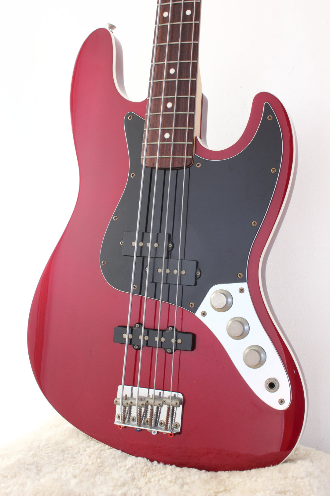 Fender Japan Aerodyne Jazz Bass Old Candy Apple Red 2006-08