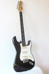 Fender Japan JPGW Modded Stratocaster Hand-Rubbed Trans-Black 1986-87