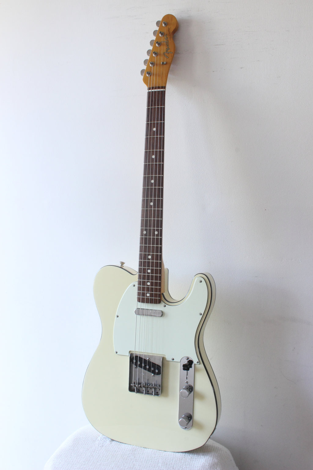 Fender Japan '62 Reissue Telecaster TL62B-75TX Bound Vintage White 2004-05
