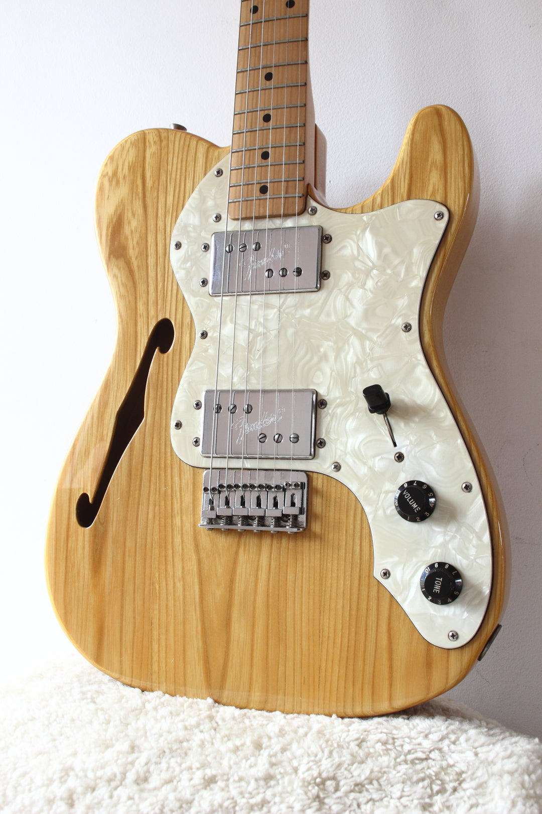 Fender Japan '72 Reissue Thinline Telecaster TN72-75 Natural 1989-90