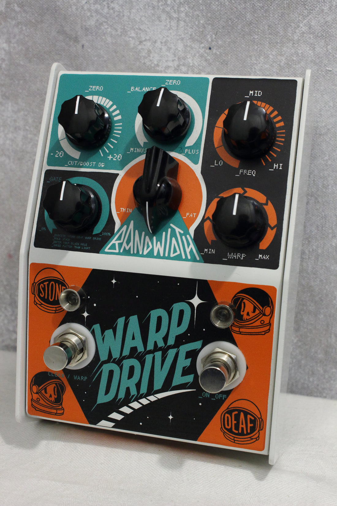 Stone Deaf Warp Drive Paracentric Distortion/Filter Pedal – Topshelf Instruments