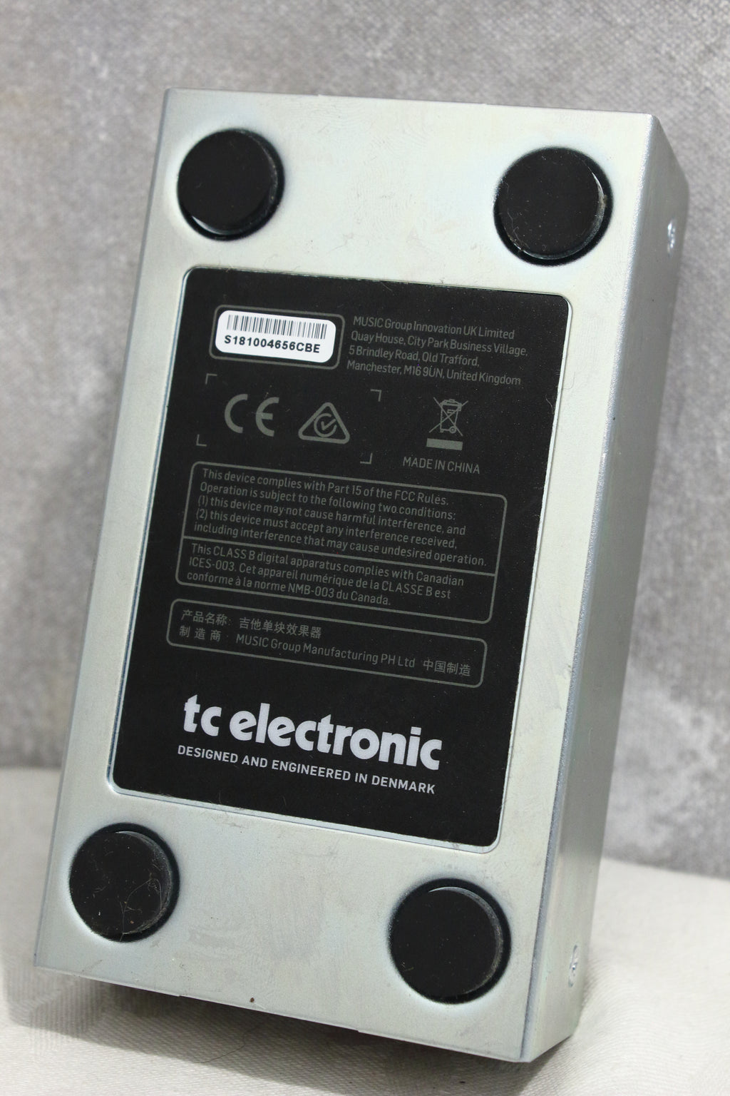 TC Electronic Echobrain Analog Delay Pedal