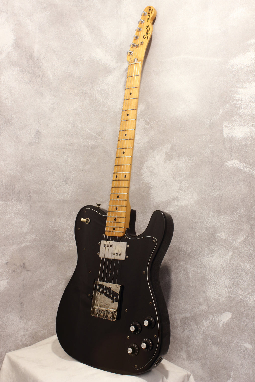 Squier Japan Telecaster Custom CTC-55 Black SQ Serial 1984