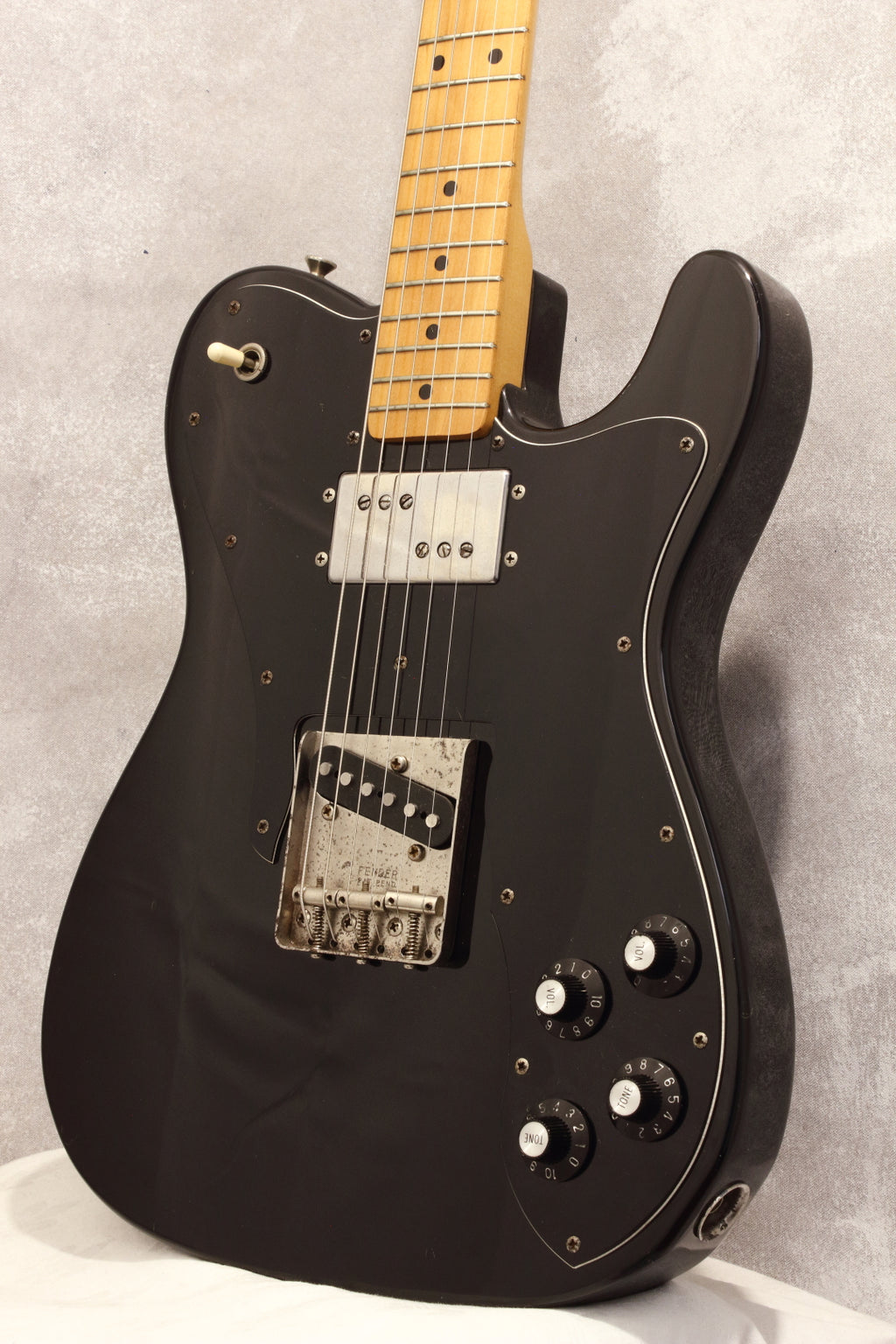 Squier Japan Telecaster Custom CTC-55 Black SQ Serial 1984