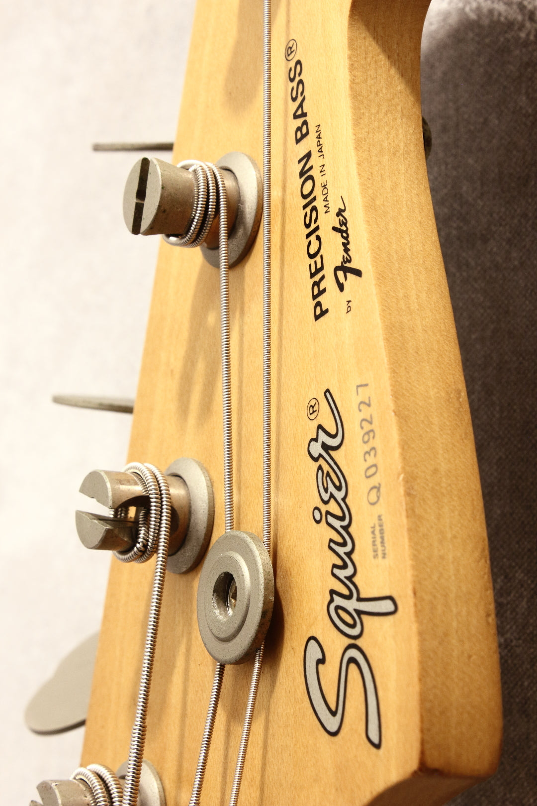 Squier Japan Silver Series Precision Bass Black 1993